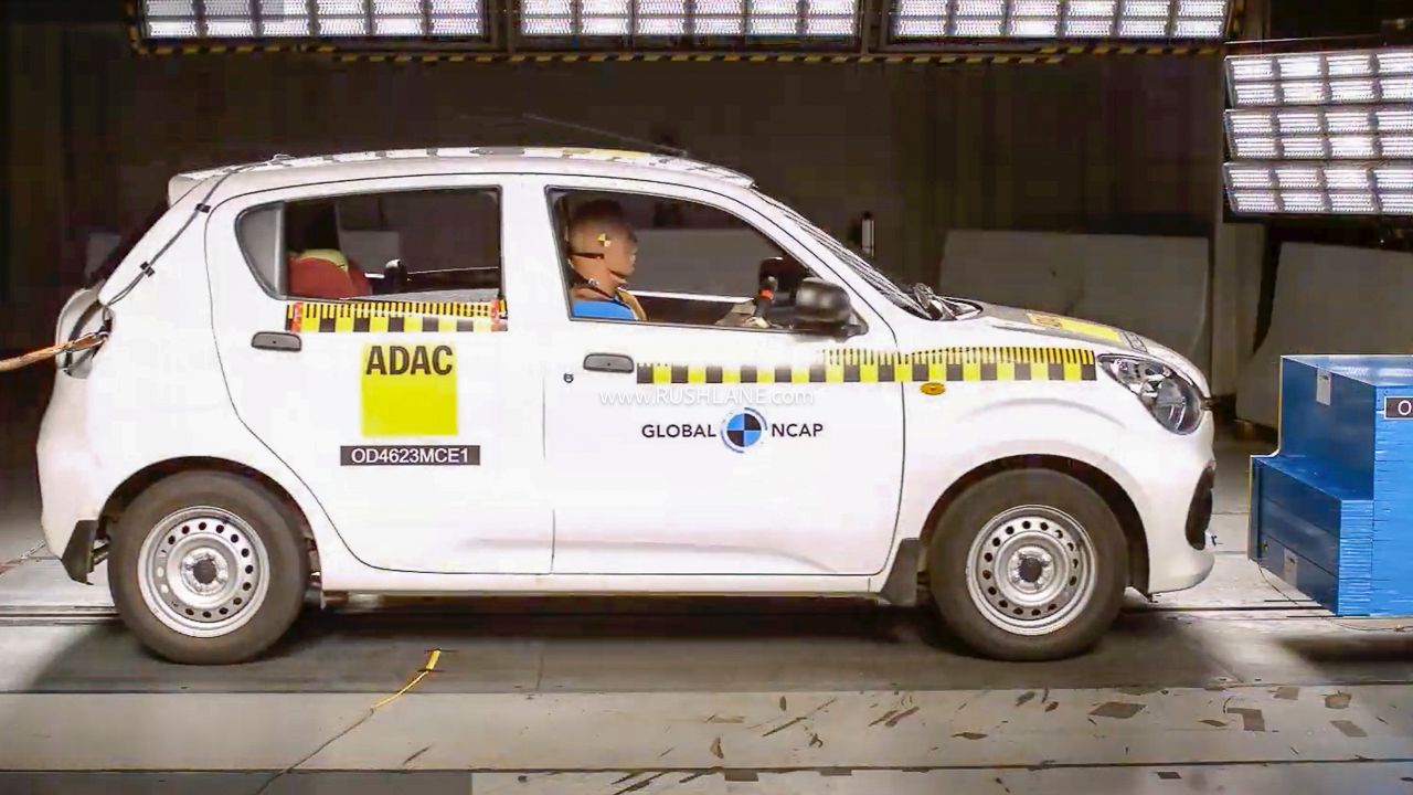 Maruti Celerio Crash Tested by Global NCAP – 3 Star Rating, Bodyshell Unstable