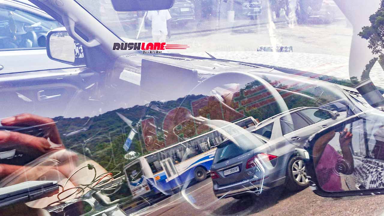 New Mahindra Scorpio n Pickup interiors spied