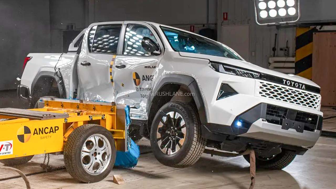 New Toyota Hilux ANCAP Crash Safety Rating
