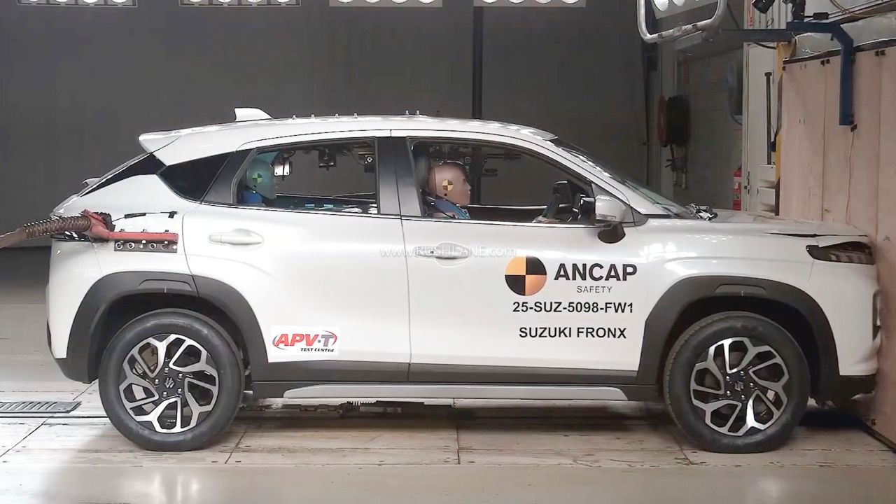 Suzuki Fronx Scores 1 Star ANCAP Safety Rating As Seatbelt Fails During Crash Test