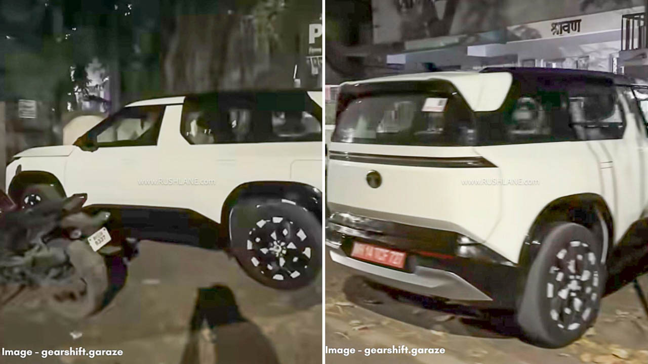 Tata Sierra Spied Undisguised On Public Roads – Shows Road Presence