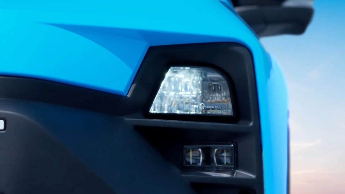 2026 Tata Punch facelift teaser headlights