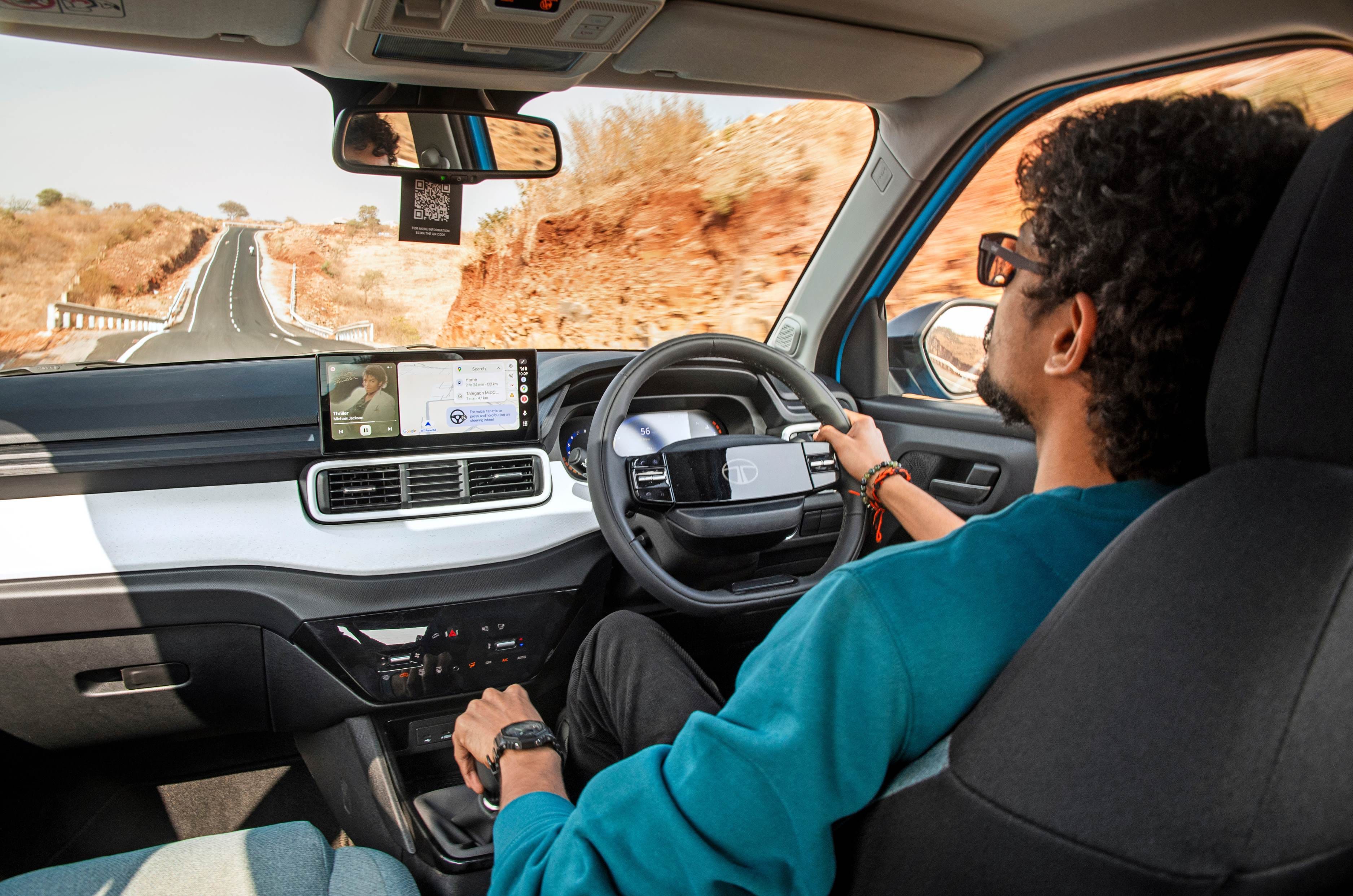 2026 Tata Punch interior Soham driving