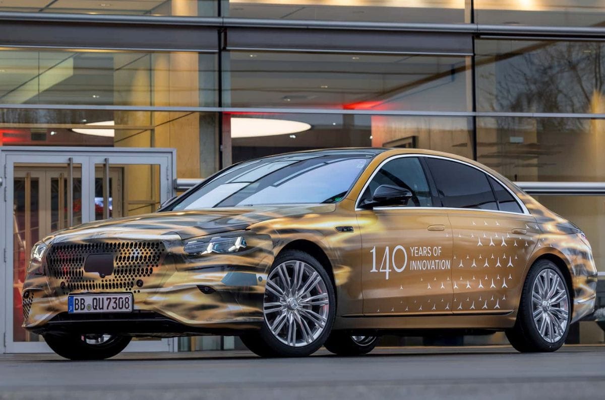 2026 Mercedes-Benz S-Class facelift front third static