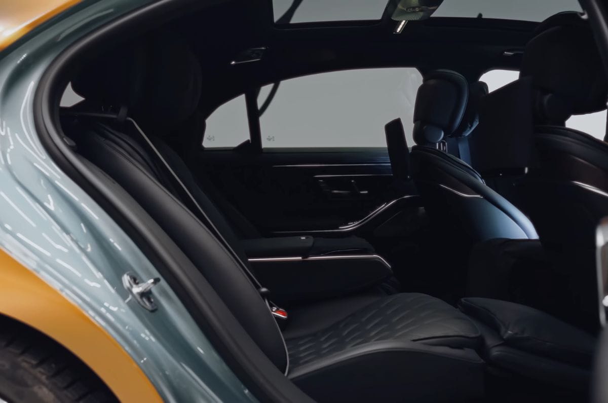 2026 Mercedes-Benz S-Class rear seats
