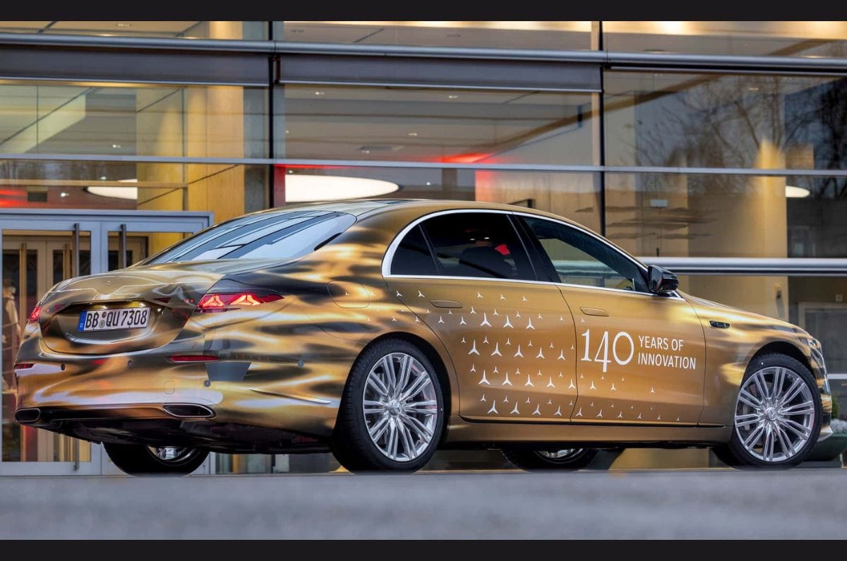2026 Mercedes-Benz S-Class facelift rear third static