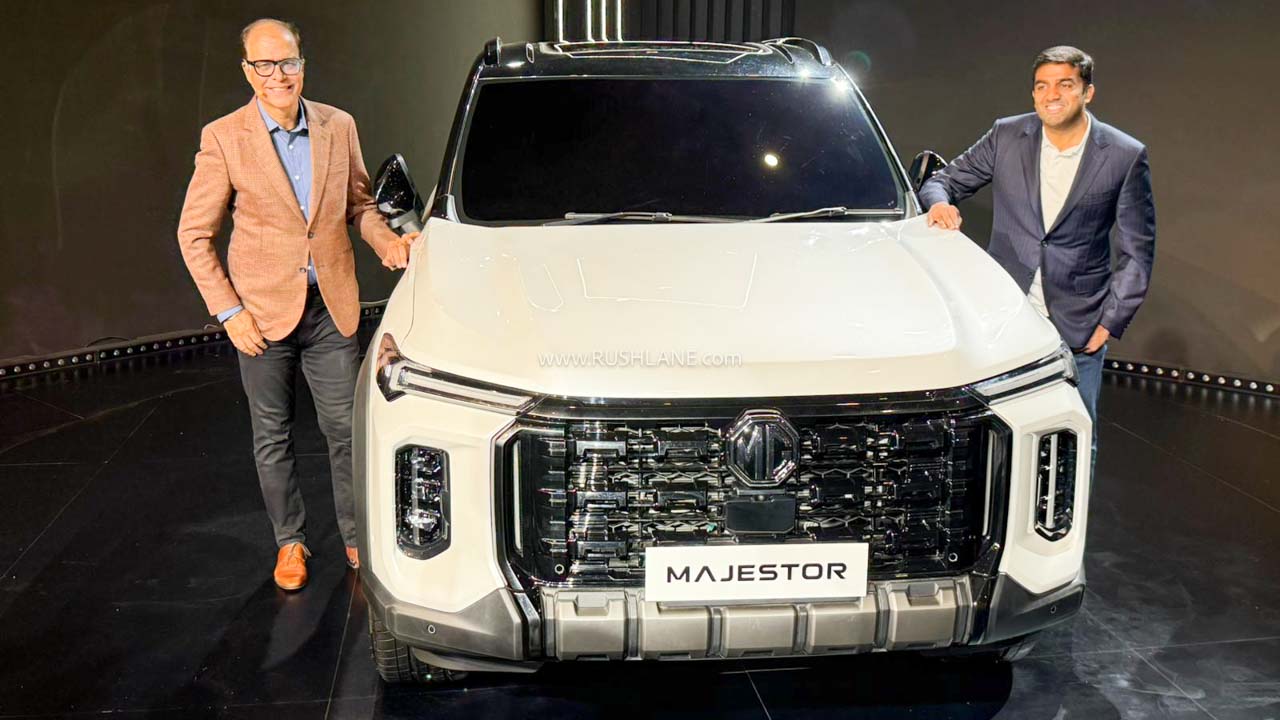 MG Majestor Showcased at Auto Expo 2025