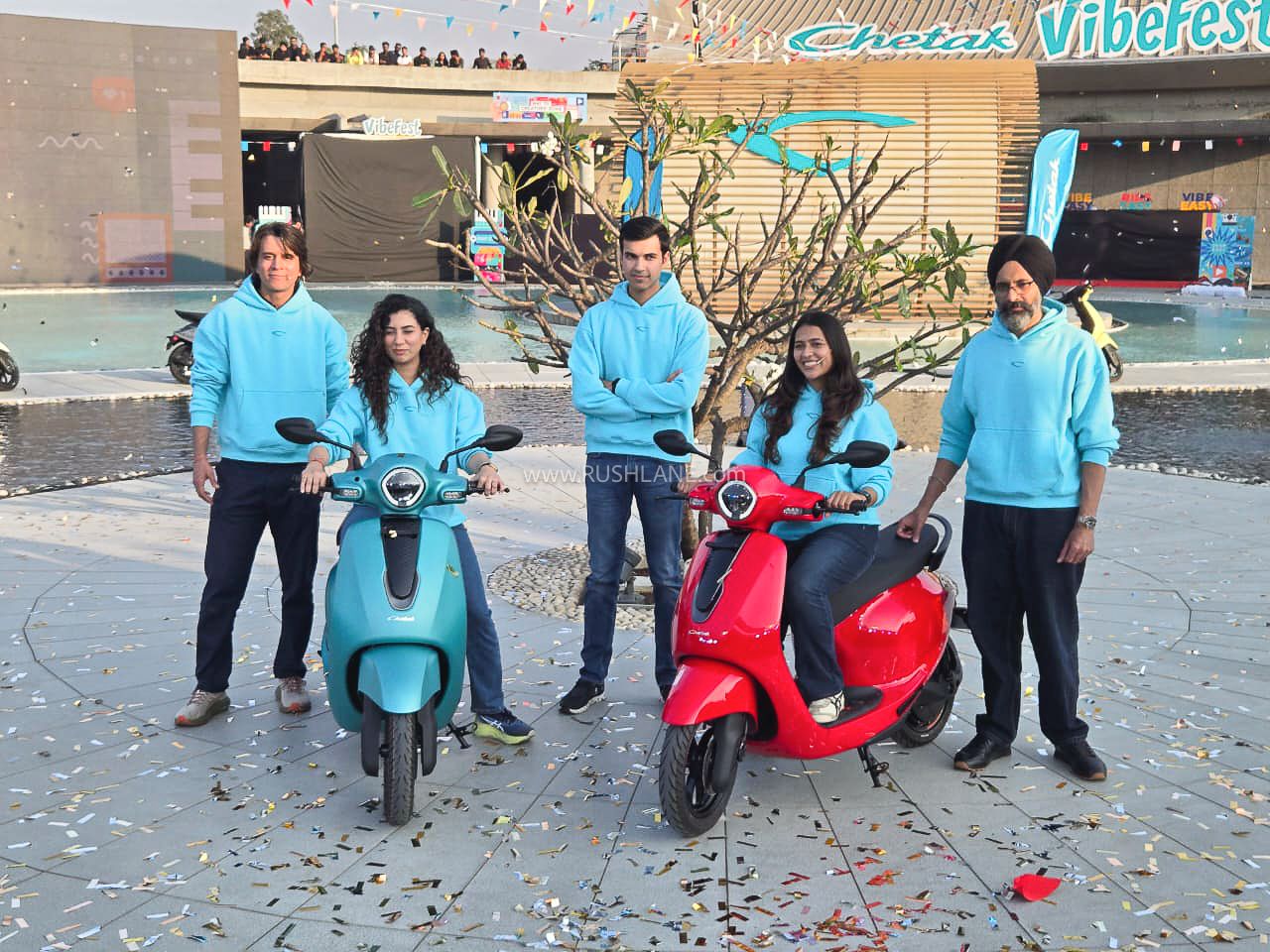 New Bajaj Chetak C25 Launch Price Rs 91,399 – 113 Km Range, 25L Boot