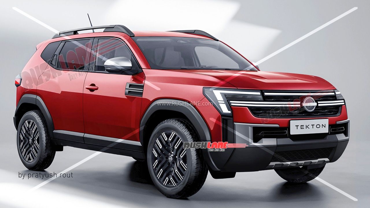 New Nissan Tekton SUV Render Based On Spy Shots – To Launch After Duster