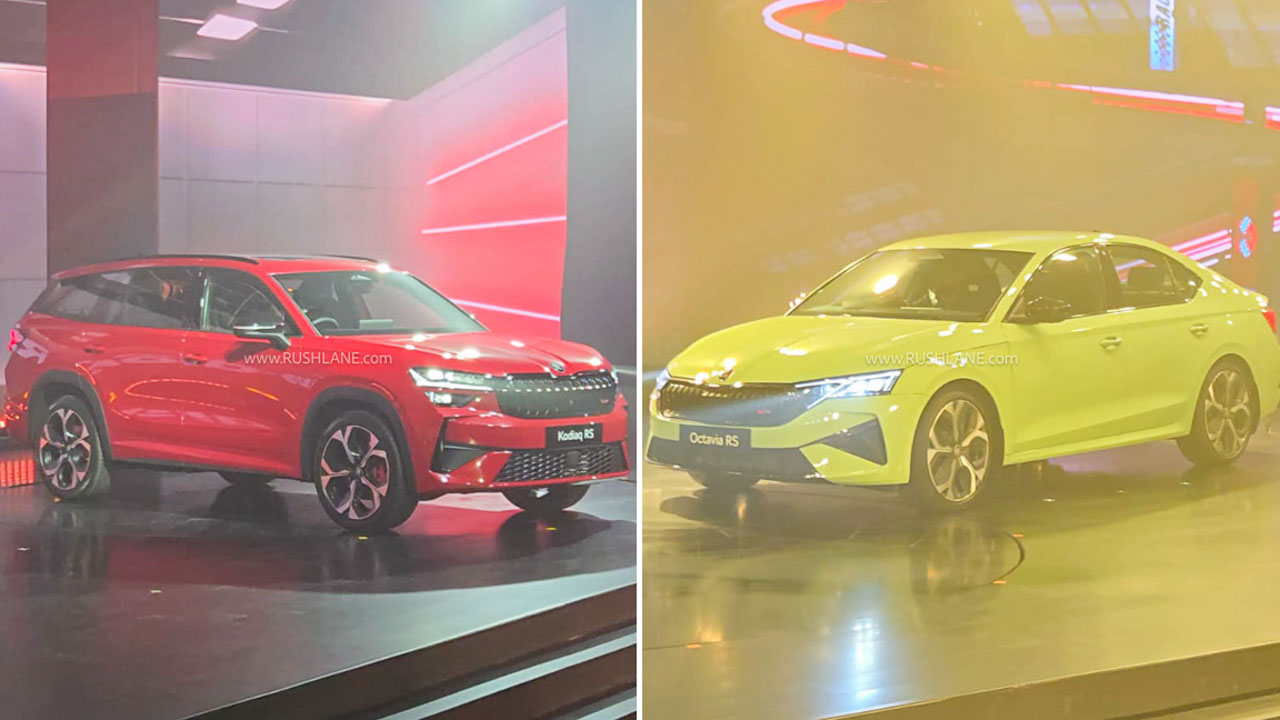 Skoda Kodiaq RS and Octavia RS Announced For India