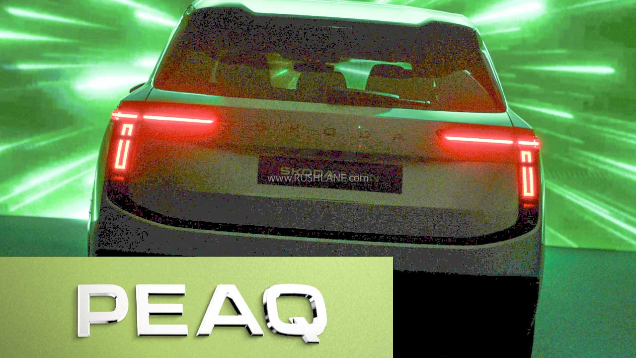 Skoda Peaq Name Confirmed for Flagship 7S EV