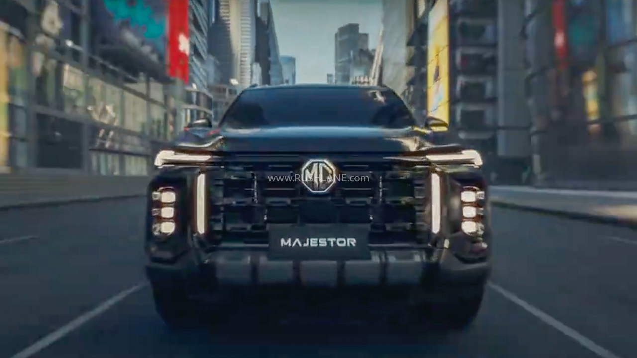 MG Majestor New Teaser Shows Dominating Design Before 12th Feb Launch