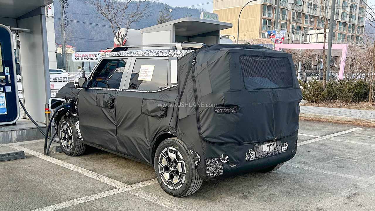 New Hyundai Electric SUV Spied In Korea – To Be Made in India, Exported Globally